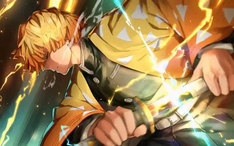 第二弹鬼灭之刃我妻善逸2021超燃雷之一闪720plisa红莲华