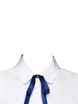 女士西装证件照模板png素材