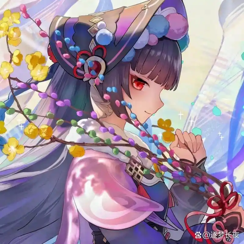 【原神头像】精选16张甘雨和云堇头像～ 可爱椰羊～     图源网络,仅