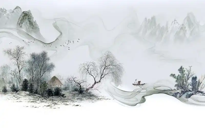 江南水乡山水|平面|图案|纱画图库一澜轩阁 - 临摹作品 - 站酷 (zcool