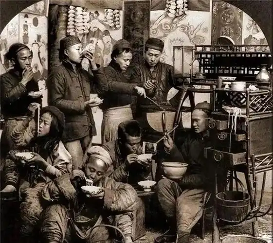 晚清时地主真实生活照