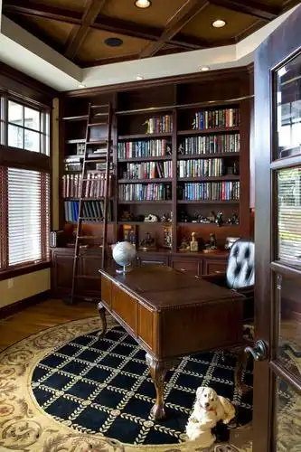 书房只有填满了书才叫书房你那只能叫装饰