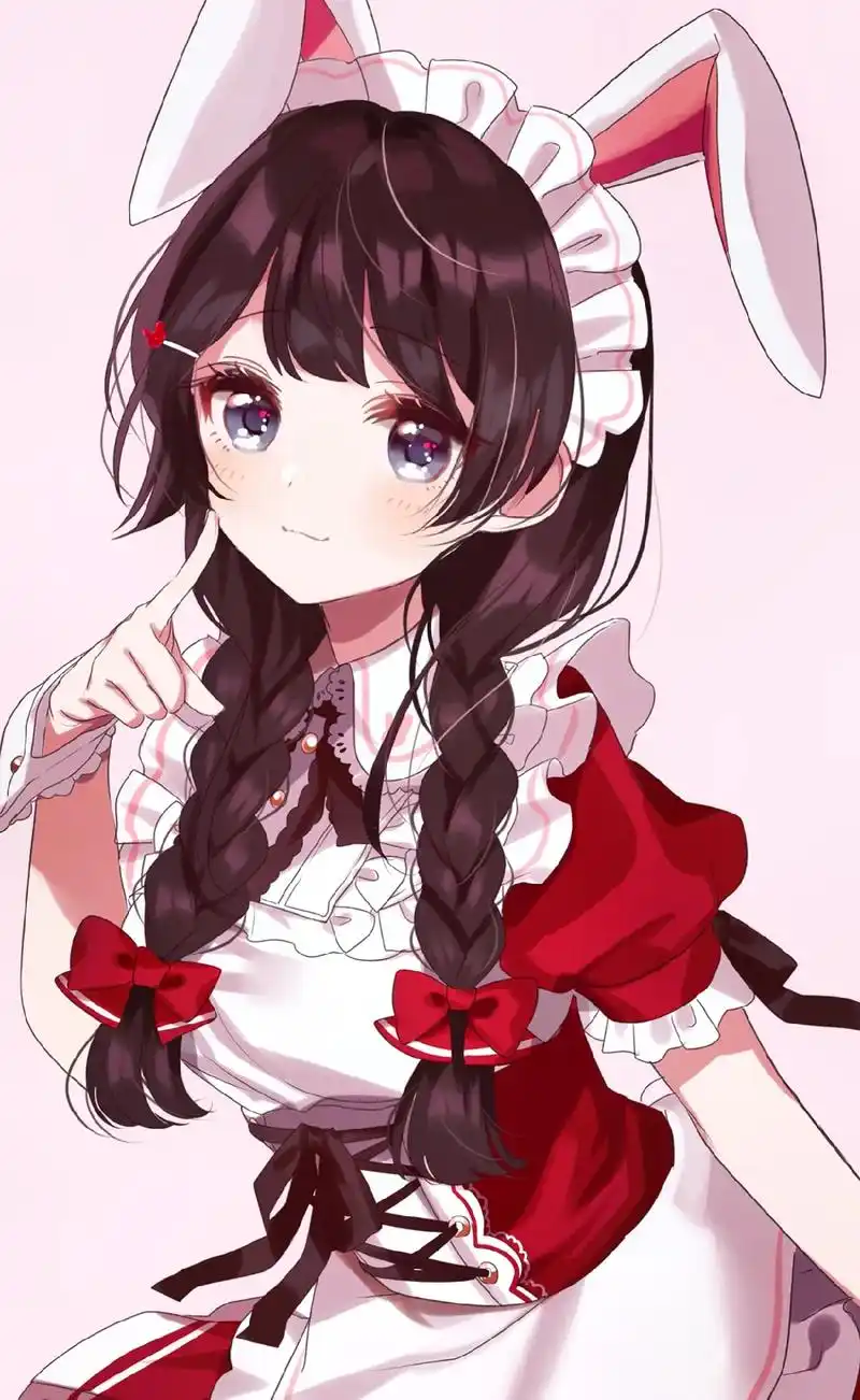 二次元少女 #二次元动漫 #二次元壁纸 #兔耳#唔姆 - 抖音