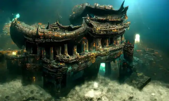 盗墓笔记超话[水稻]#盗笔超话粉丝破百万#ai绘画之阴山古楼痛苦地跑了