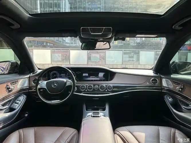 车主实拍个人出14款奔驰s400l豪华版15年上牌安全