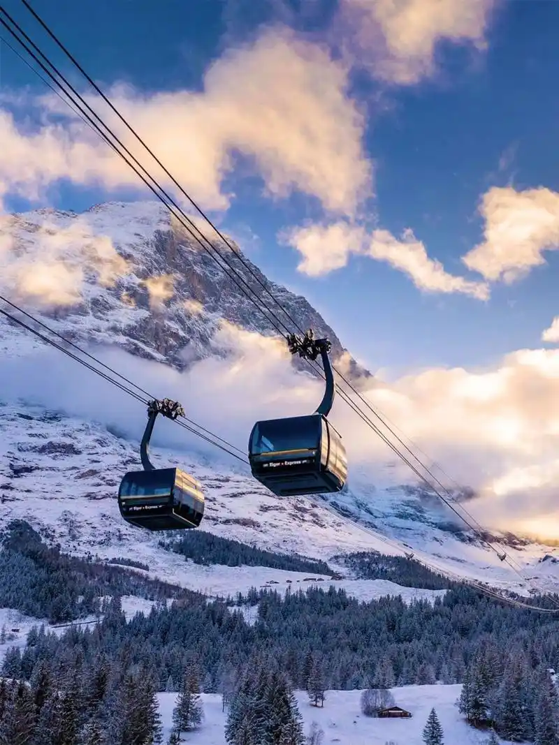 瑞士五大雪山|领略"欧洲花园"的梦幻美景 90少女峰,马特洪峰,铁力士