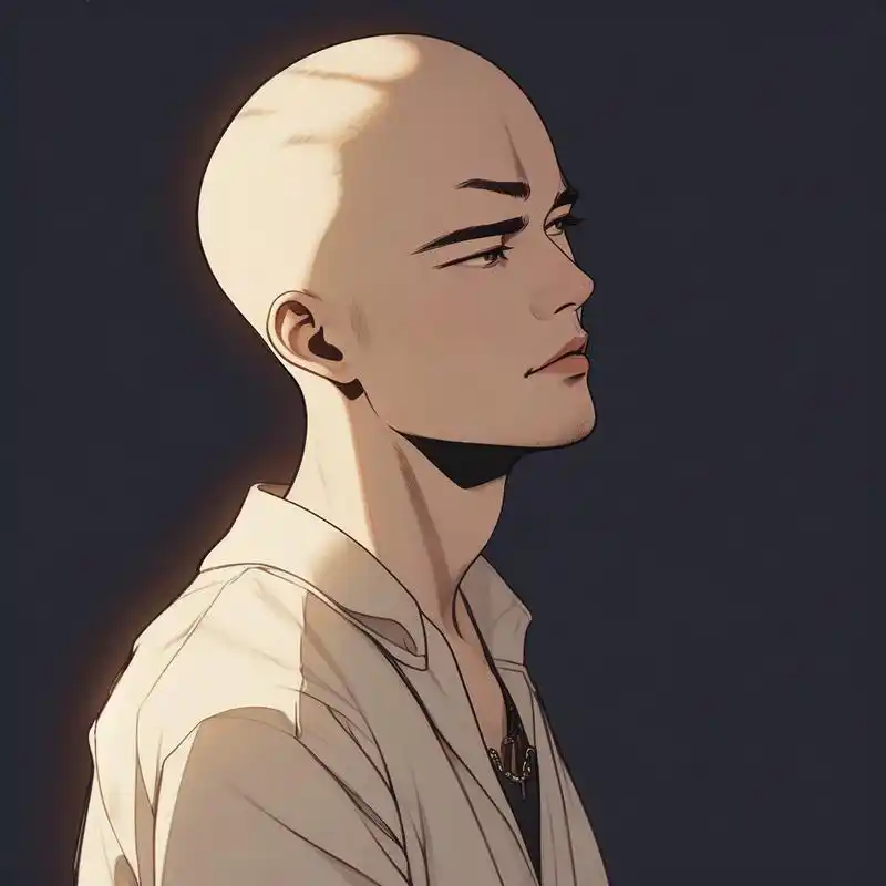 986902成熟男人的魅力|光头头像精选