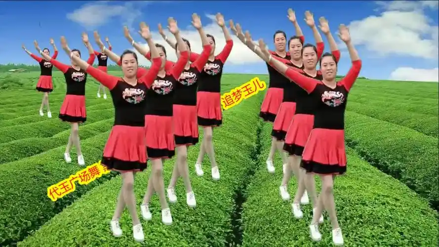 广场舞《黑庄姑娘唱山歌》苗家土家歌谣,唱得真好听,简单又好看