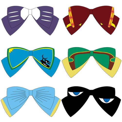 国王排名周边蝴蝶结发圈头饰发夹动漫cos波吉卡克戴达希琳阿匹斯