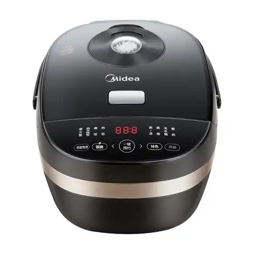 美的电饭煲5升大容量家用多功能麦饭石压力饭锅智能34正品8人煮l