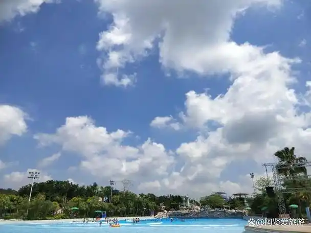 中山长江乐园水世界,夏日好去处