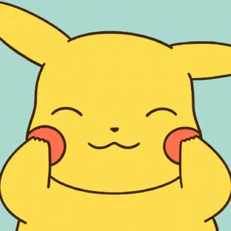 皮卡丘可爱微信头像图片     高清男生女生皮卡丘头像图片