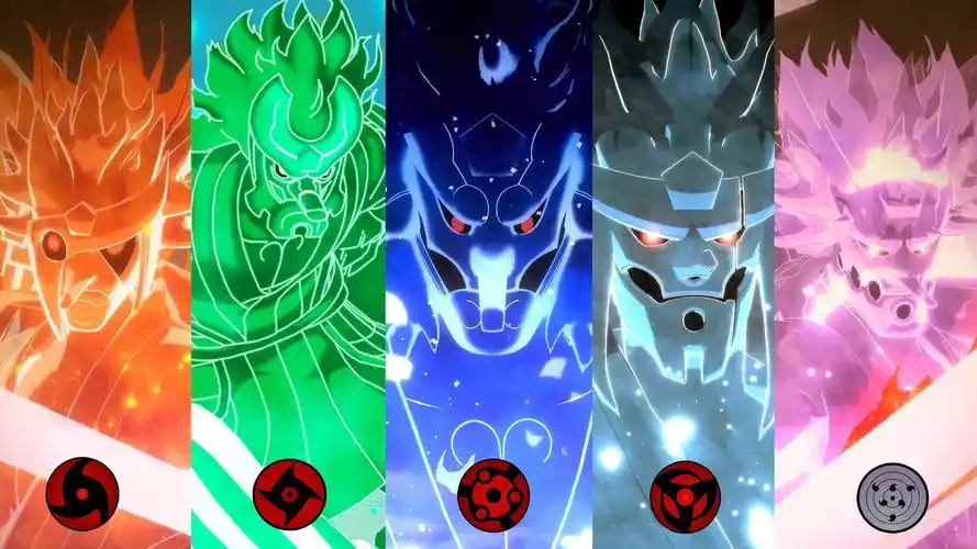 火影忍者:不同形态的须佐外观前后对比!你认为哪个须佐最强?