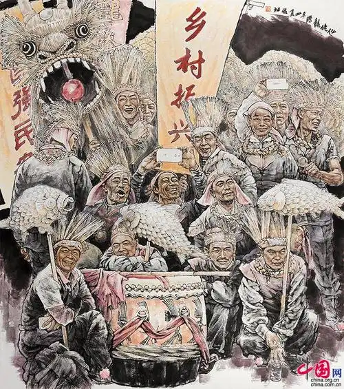 广西罗城庆祝建党100周年书画摄影展在京开展组图