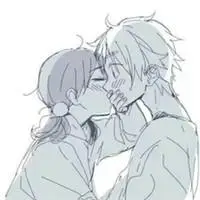 超暖动漫情侣接吻头像这一刻我羞红了脸