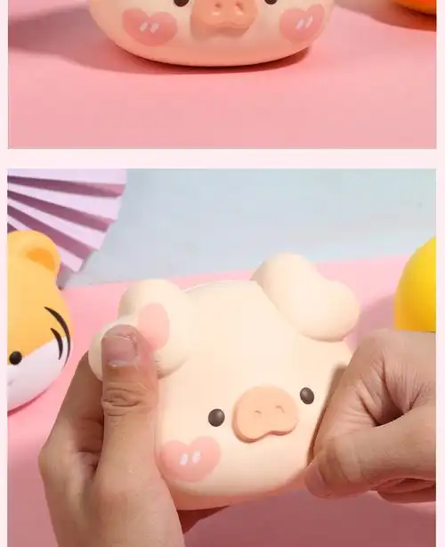 菲利捷可爱猪猪捏捏乐减压玩具解压慢回弹发泄猪儿童玩偶公仔创意礼物
