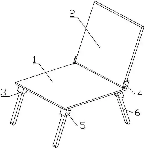一种可折叠凳子-爱企查