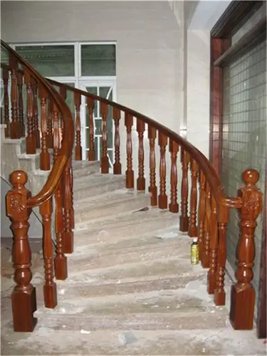 全木扶手-实木扶手系列 solid handra-佛山无敌金刚--嘉华地板楼梯