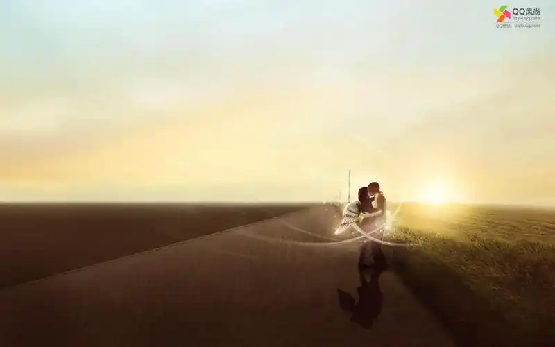 qq浪漫情侣桌面壁纸