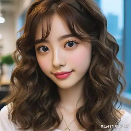 以下是一些适合圆脸短发的卷发建议