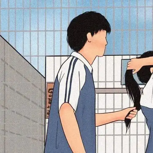 情事都囿于一方课桌之间目光追随着的身影,就是全部的少年心事啦"#少