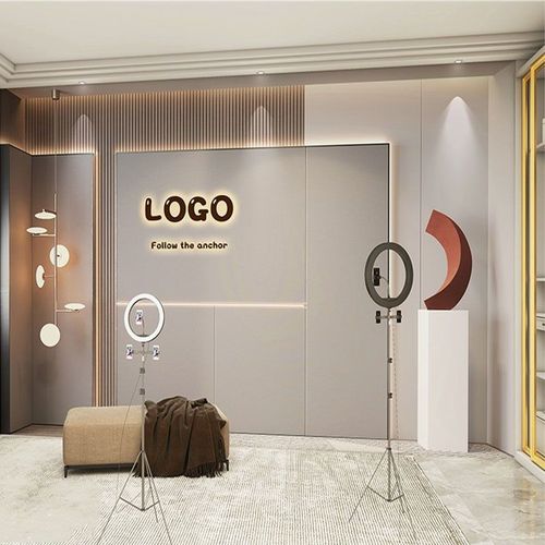 直播背景墙潮流墙布简约高清男女服装主播抖音快手视频摄影背景布