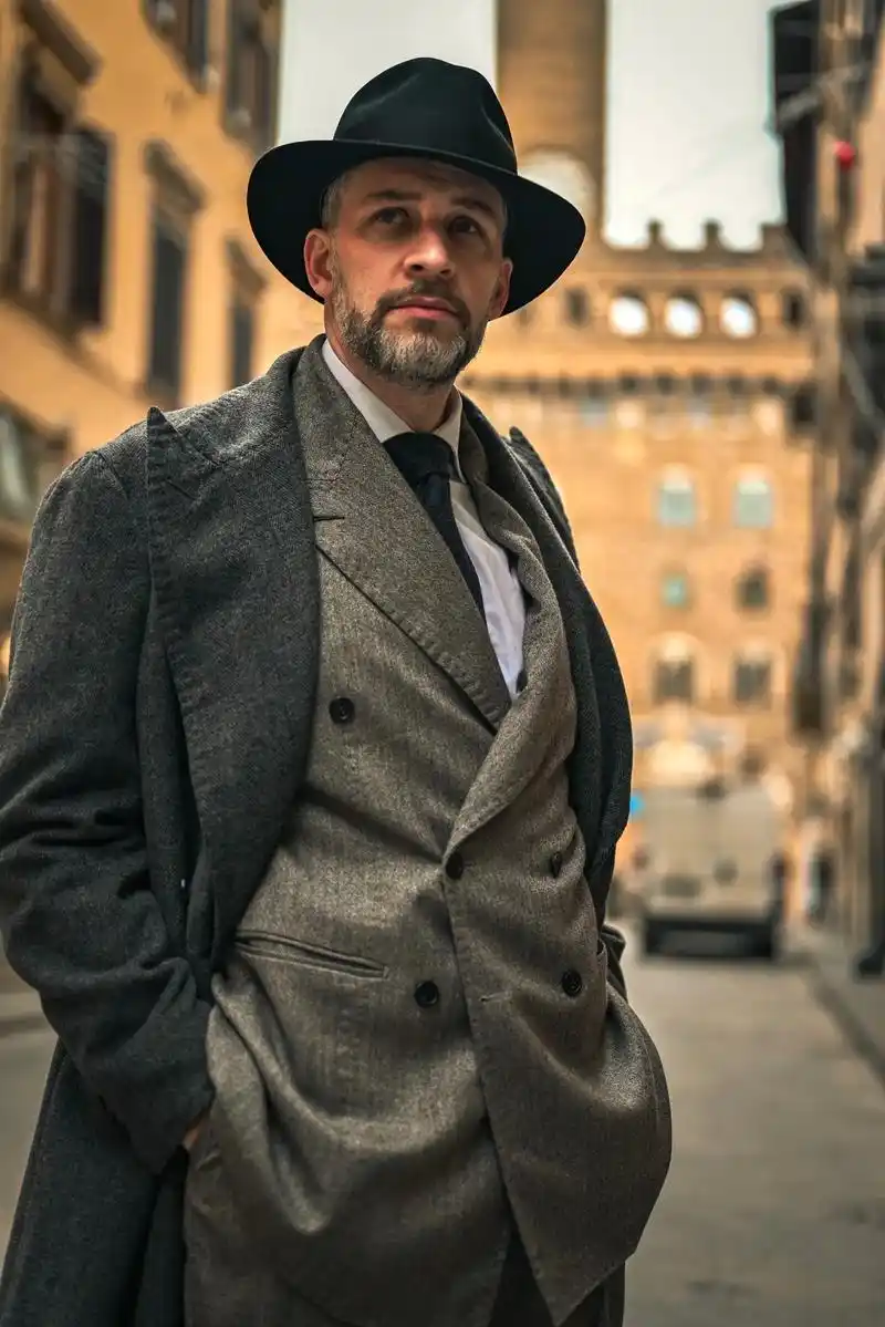 pittiuomo105佛罗伦萨男装周拍摄的德国网红男模 真 - 抖音