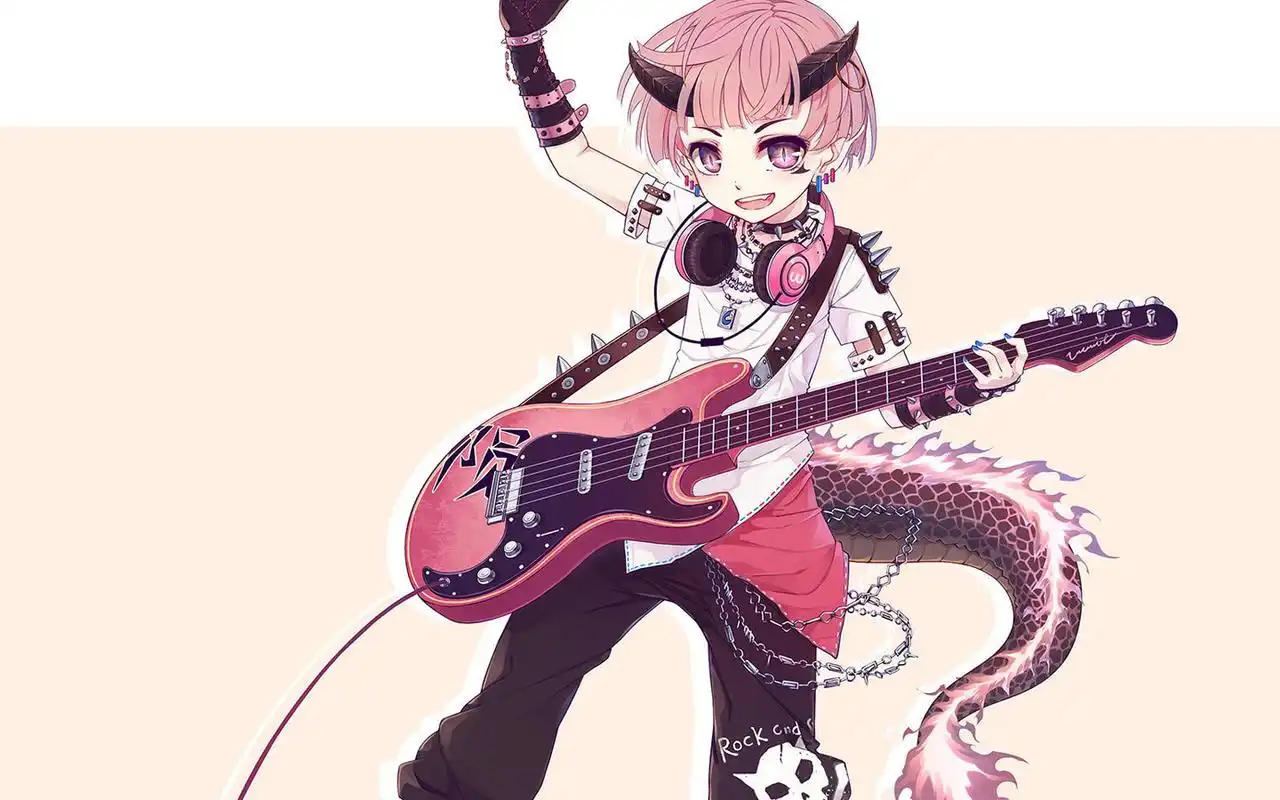 精美个性动漫人物手绘图片桌面壁纸