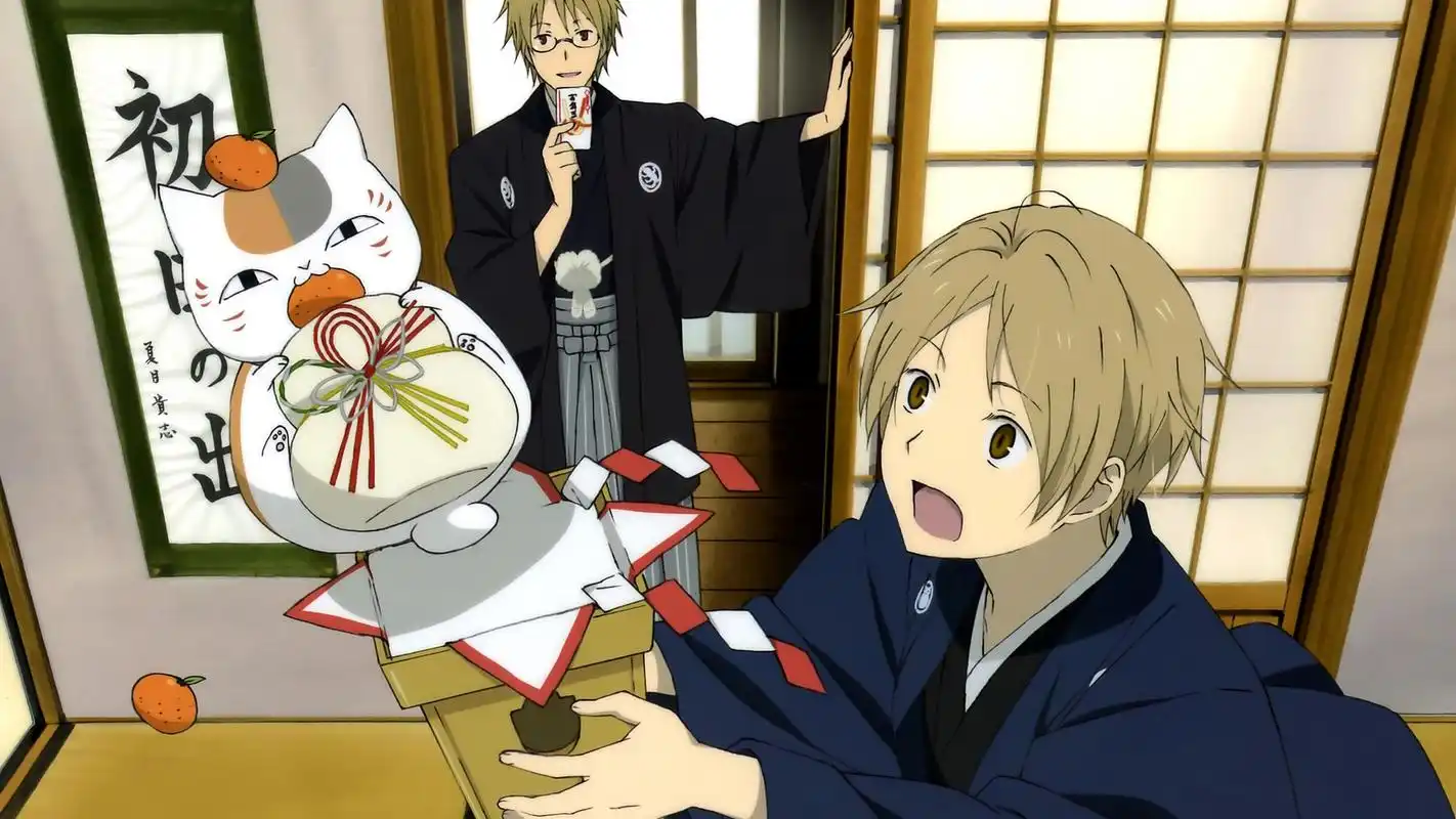 绚丽多彩好看的动漫夏目友人帐高清图集电脑桌面壁纸第二辑