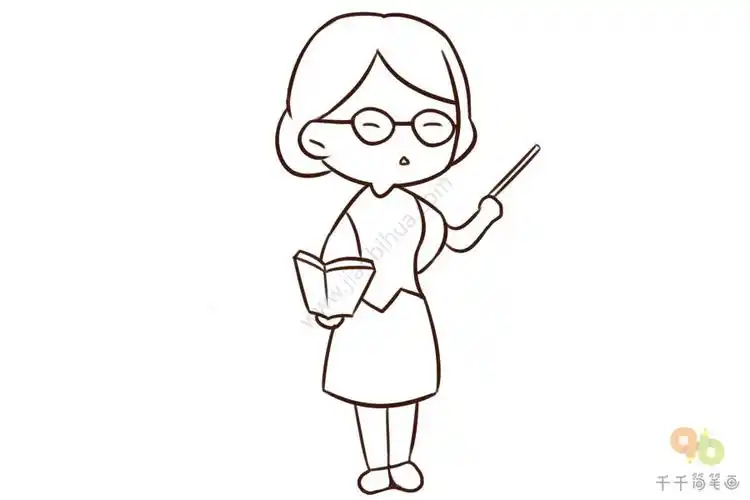 老师简笔画