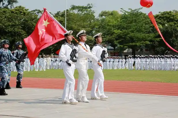 我院师生参加沙角部队军营开放日活动