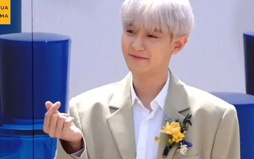 朴灿烈190509银发仙子朴灿烈帕尔玛新品香水launching派对