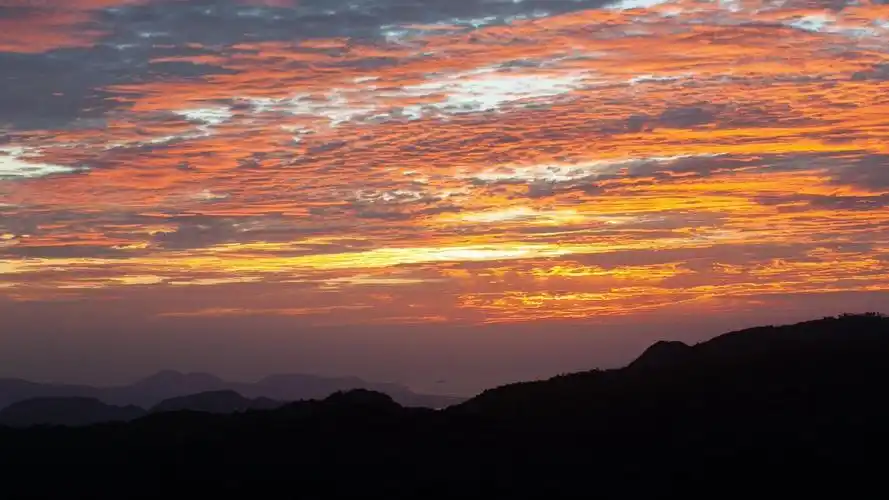 电脑壁纸 风景 抖音超火晚霞夕阳美景