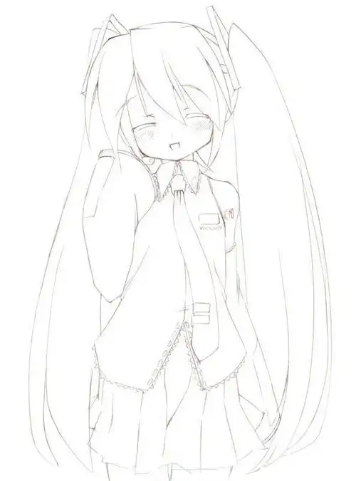 手绘初学者怎么练线稿线条线稿怎么画才好看