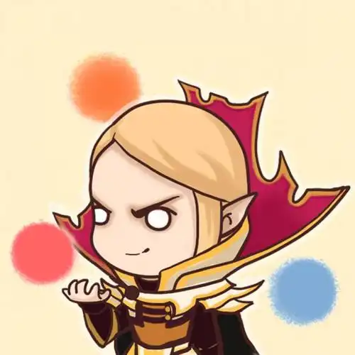 小蛋妹dota2火女神牛等英雄角色萌头像