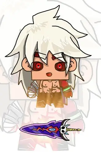 dnfq版鬼剑士纸模