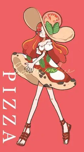 超好看的食物拟人插画,你都知道这些都是什么食物吗?