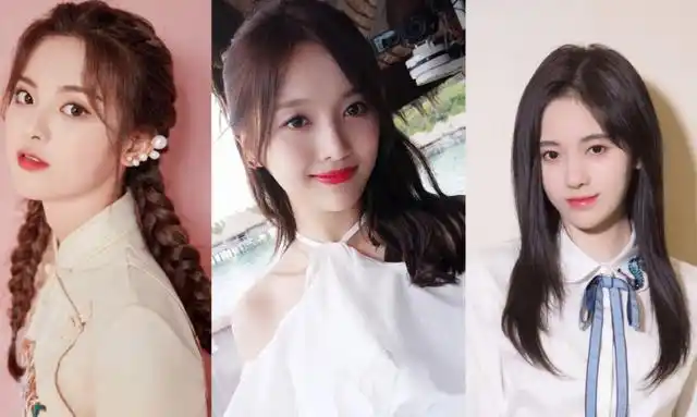 鞠婧祎杨超越古装超美粉色衣裙很可爱你更喜欢哪种风格