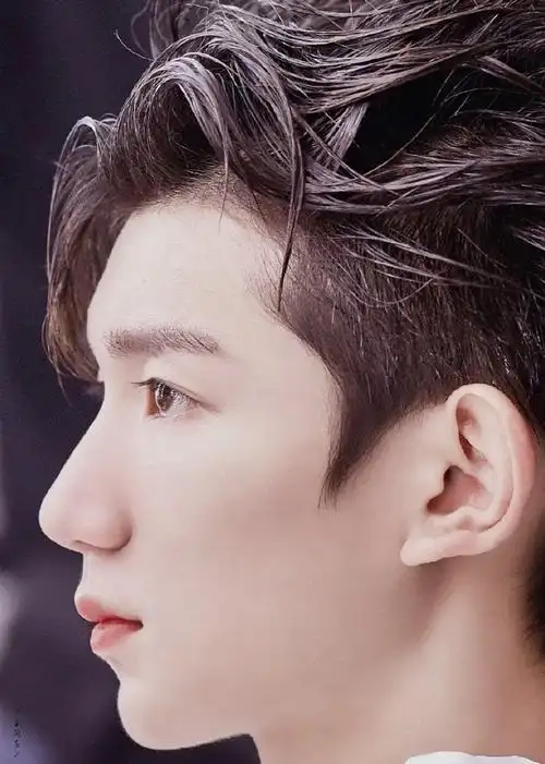 王源复古小辫造型