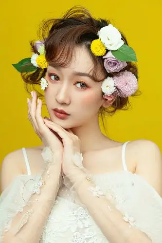 文墨修图培训工作的化妆造型作品《妆面》