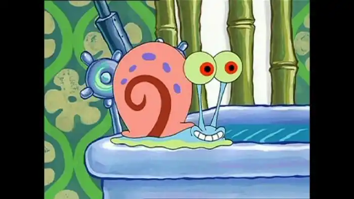 自截,海绵宝宝,小蜗般的笑容