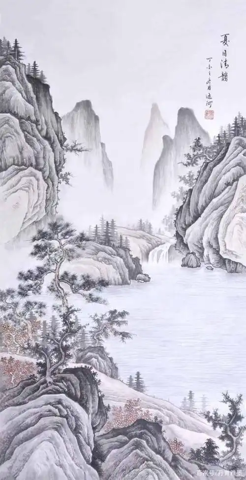 20幅国画手机壁纸|打开手机,看山见水