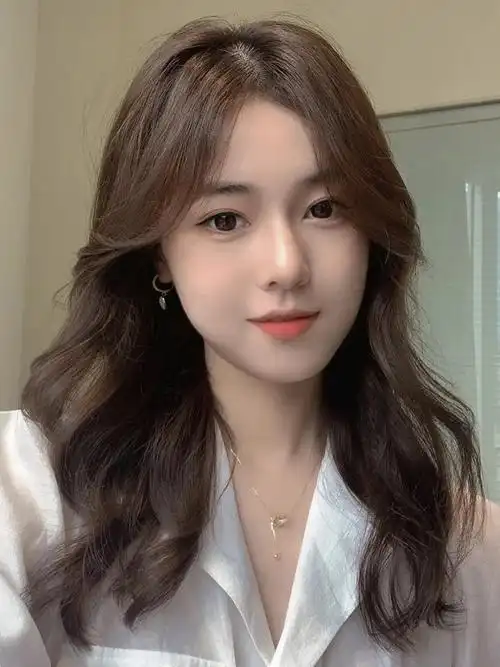 假发女夏长发网红中分刘海长卷发全头套蓬松自然逼真大波浪假发套