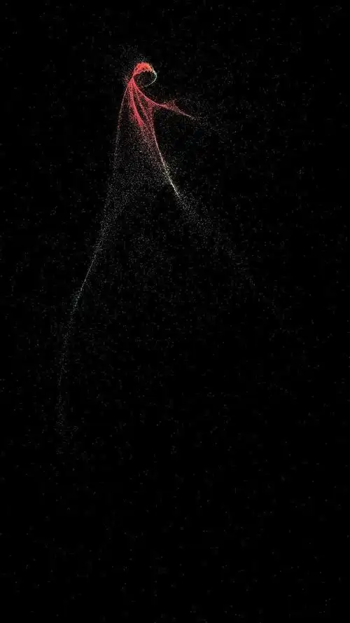 黑色全面屏壁纸