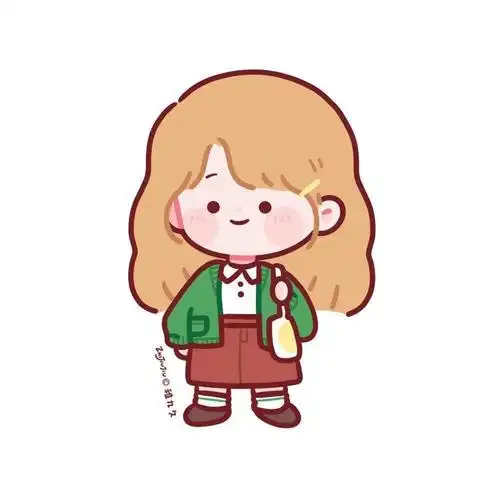 q版头像可爱简笔人物