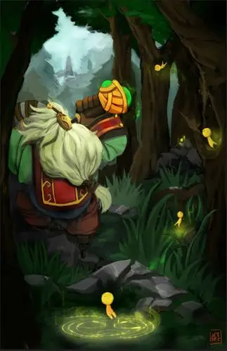 lol新英雄巴德同人画赏析:外型萌叔_lol英雄原画_52pk英雄联盟专区