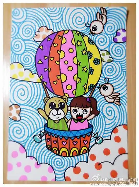 5岁儿童画5岁儿童画画大全简单漂亮