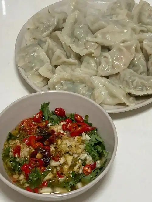 从小吃饺子都靠这碗蘸水