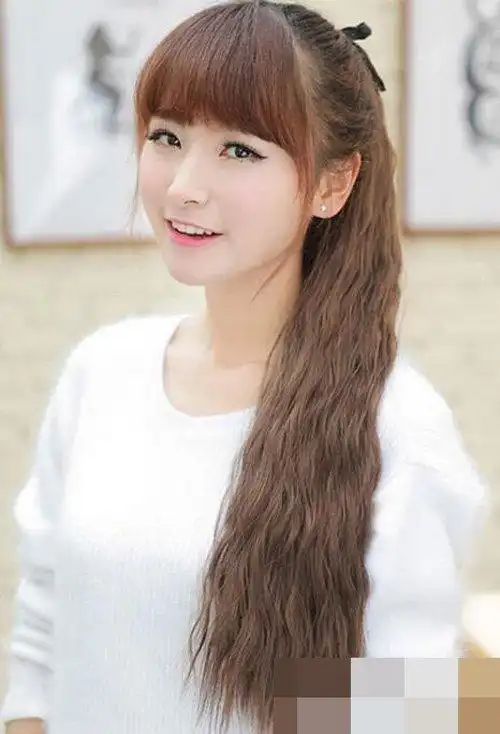 大盘点女生锡纸烫头发造型,烫发图片,发型图片