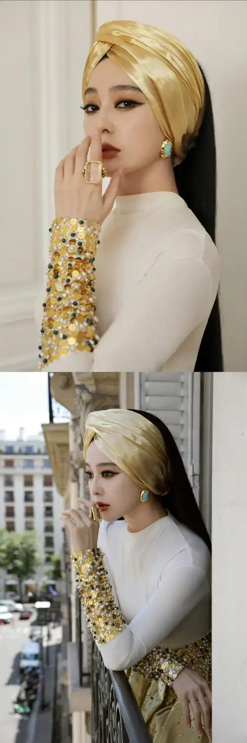 fp candid#范冰冰近期巴黎时装周造型合集.